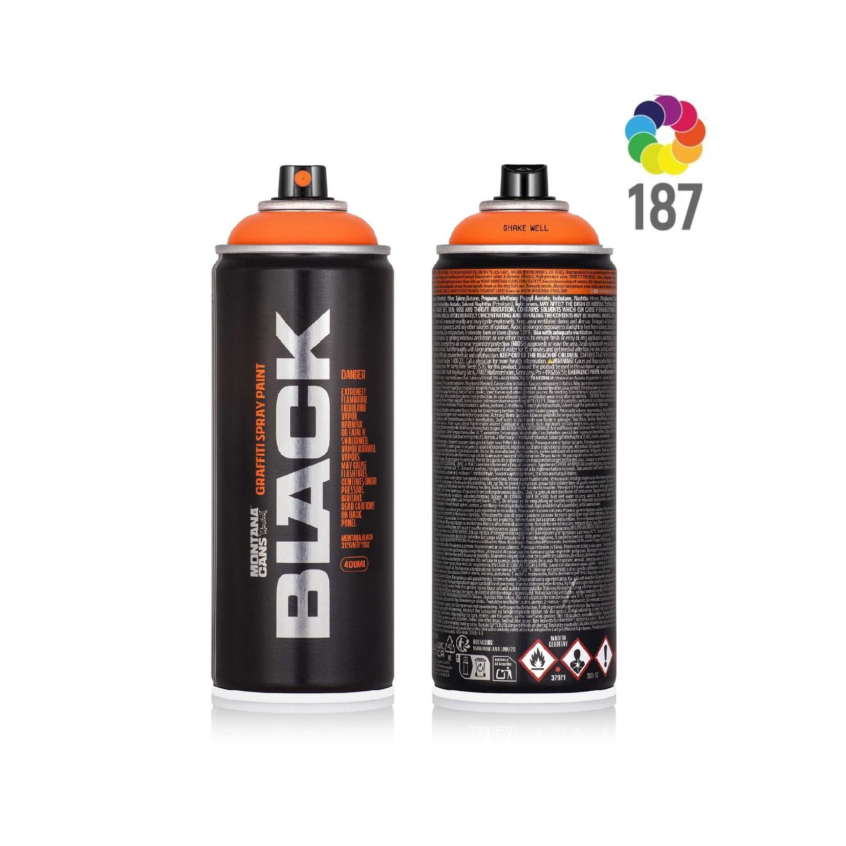 Montana BLACK 400ml Sprühdose