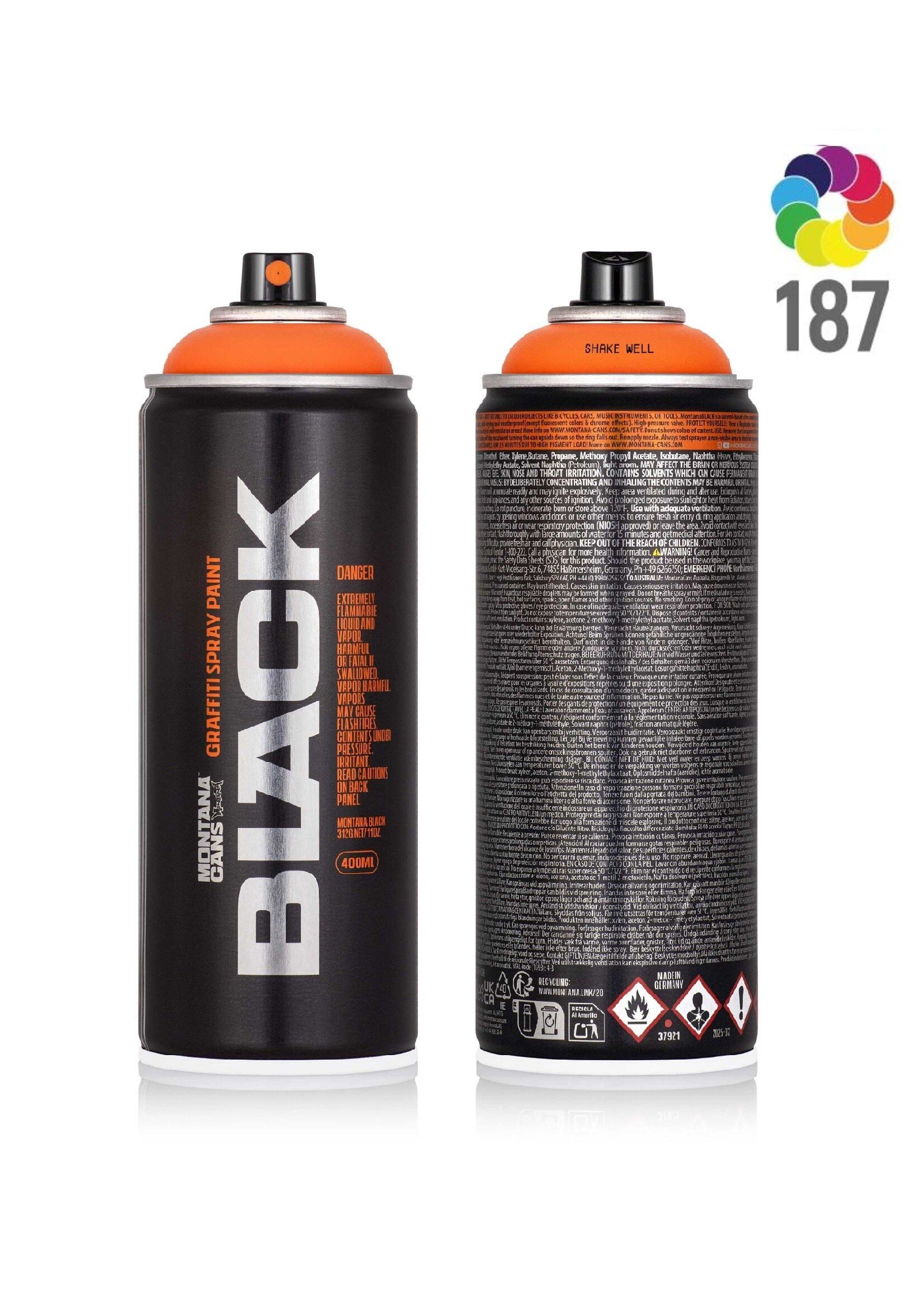 Montana BLACK 400ml Sprühdose
