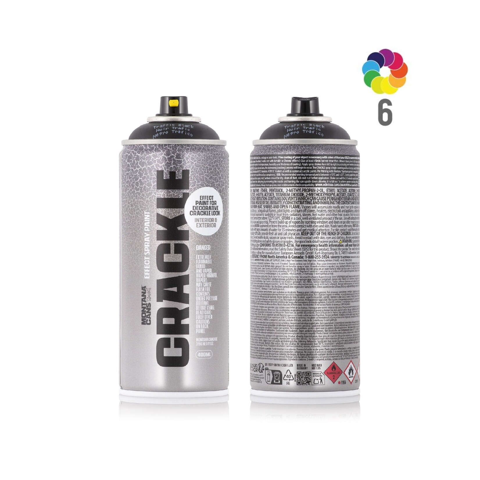 Montana CRACKLE 400ml Effektlack