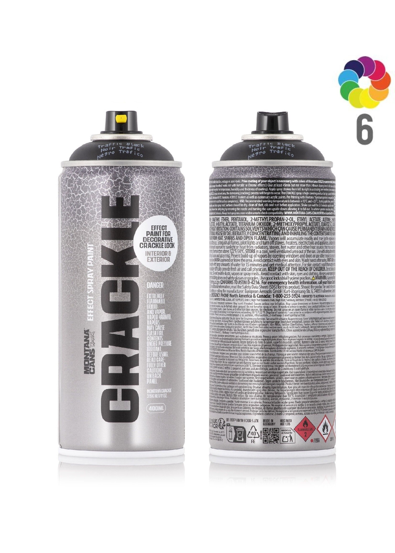 Montana CRACKLE 400ml Effektlack