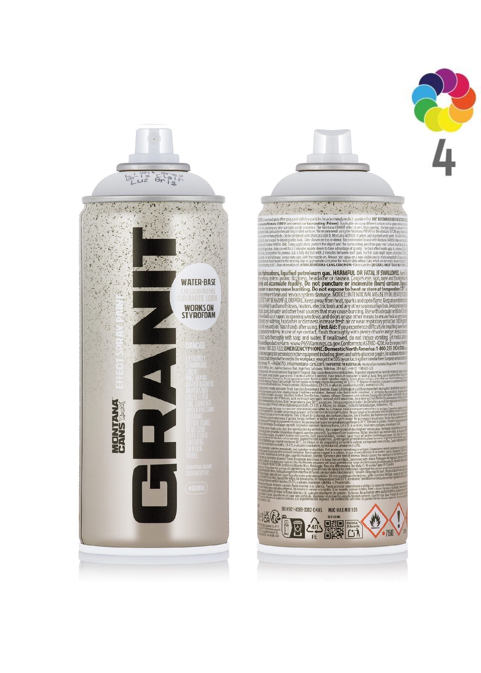 Montana GRANIT 400ml Effektlack