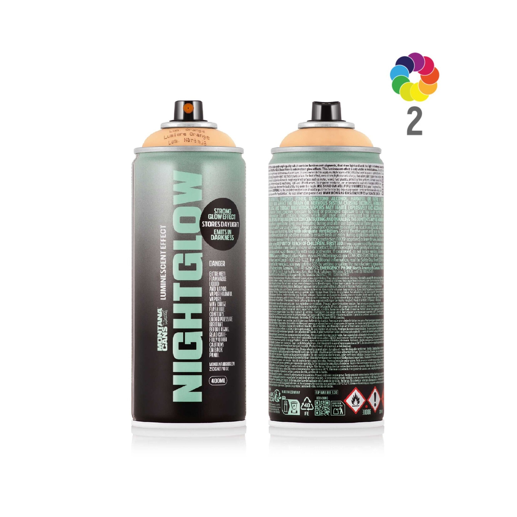 Montana Cans NIGHTGLOW 400ml Effektlack