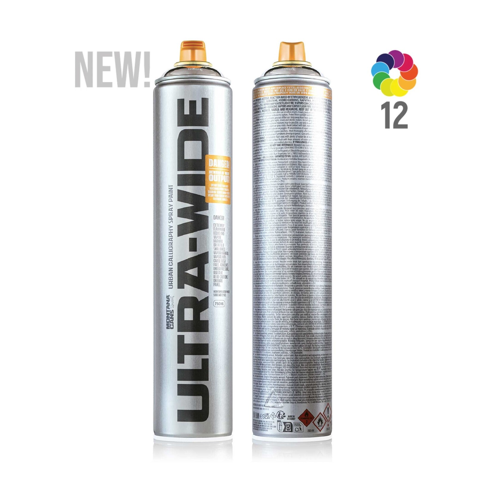 Montana ULTRA WIDE 750ml Sprühdose