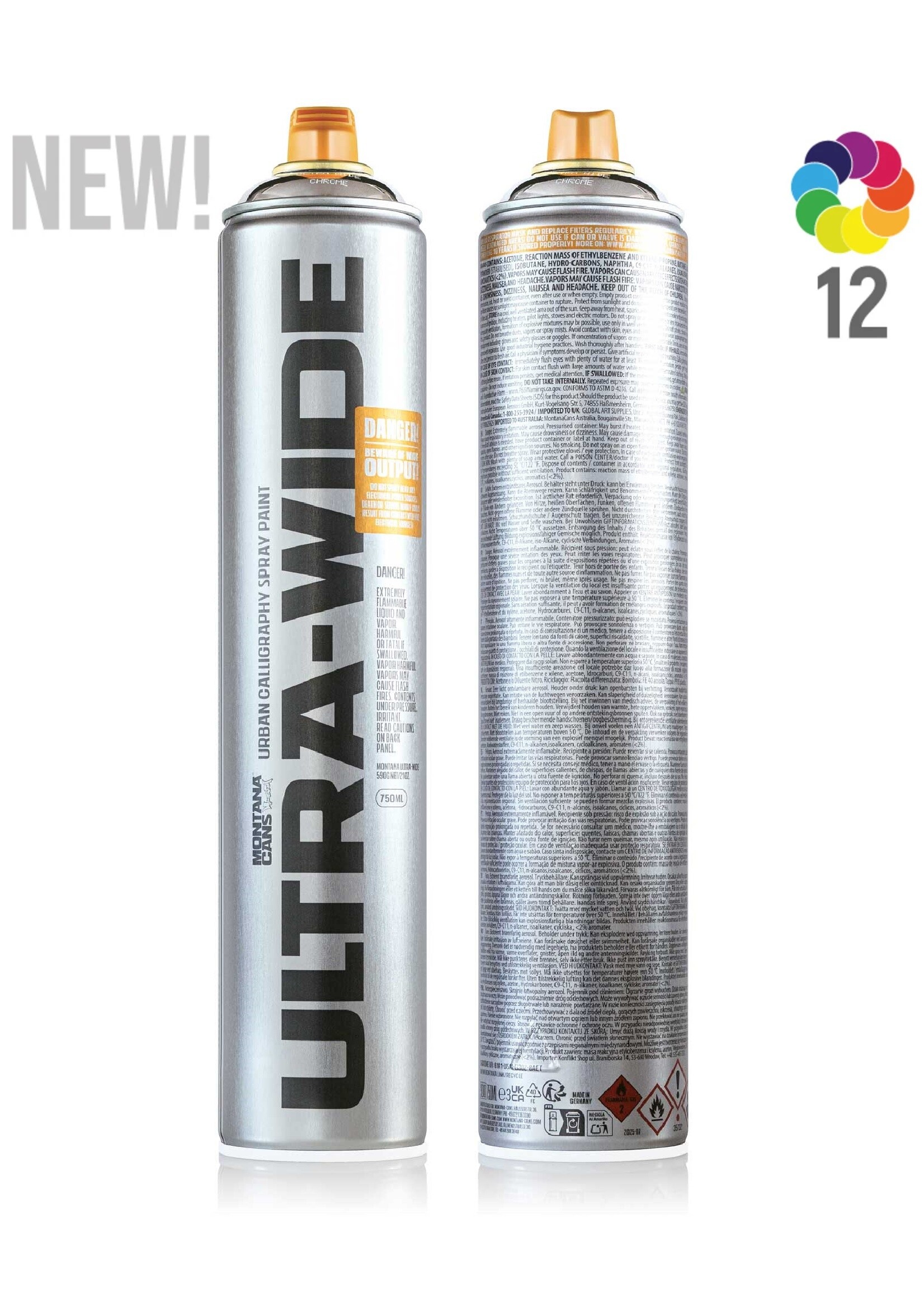 Montana ULTRA WIDE 750ml Sprühdose