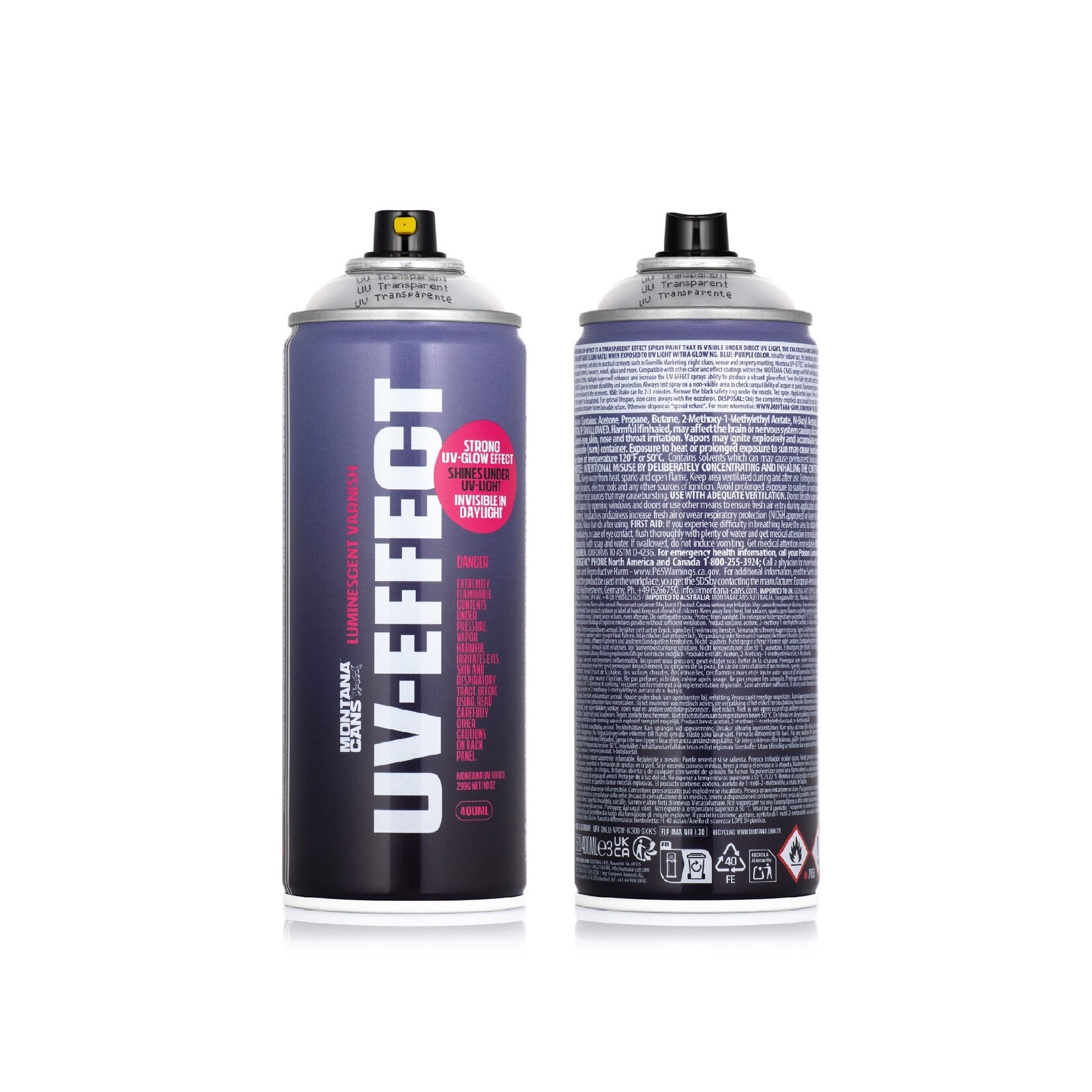 Montana UV-EFFECT Transparent 400ml Sprühlack