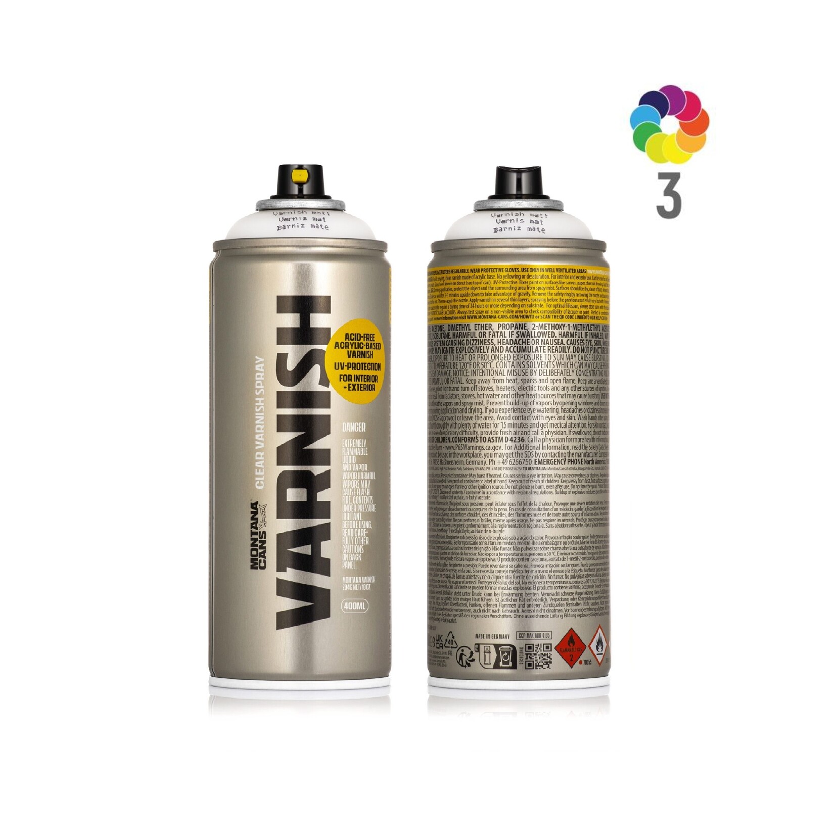 Montana VARNISH 400ml Klarlack