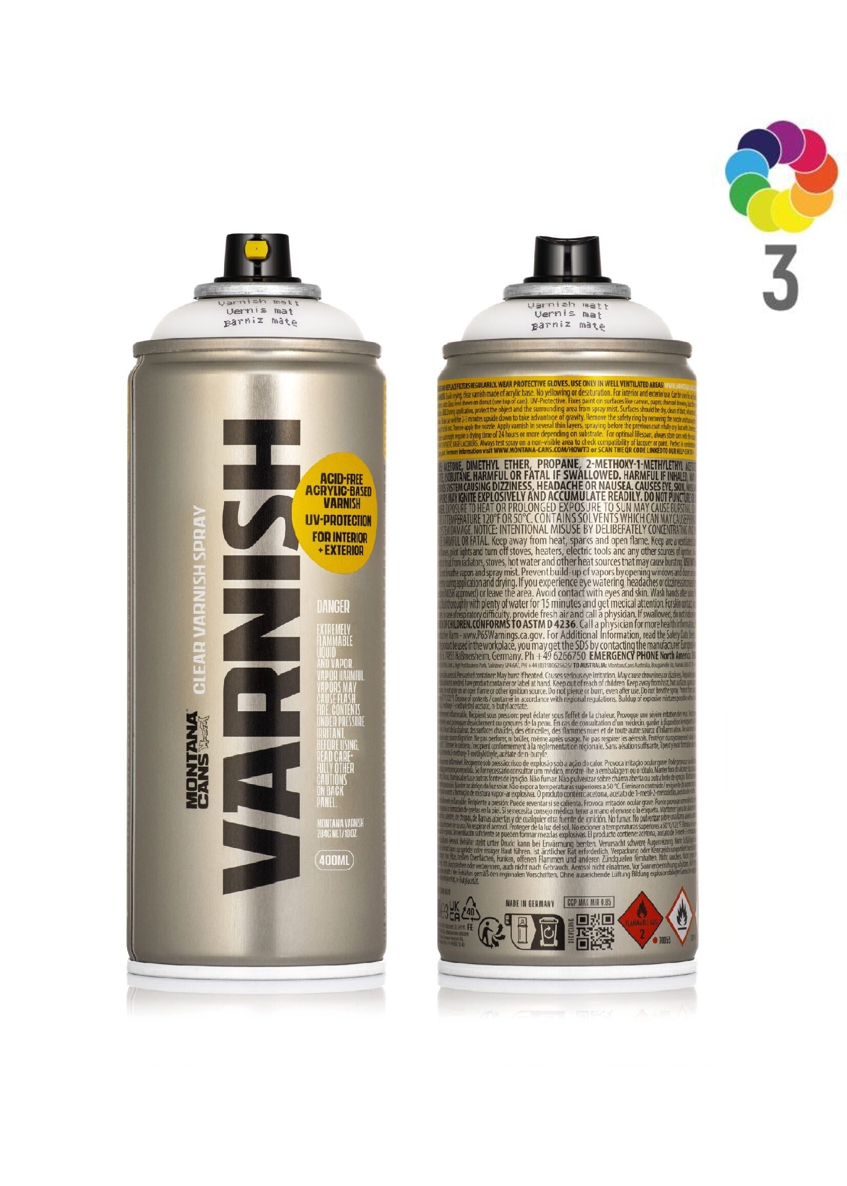 Montana VARNISH 400ml Klarlack