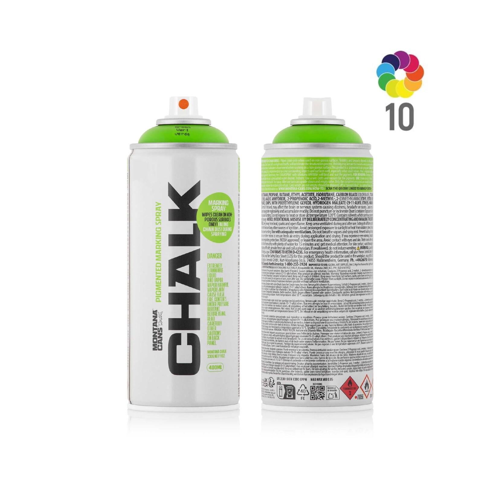Montana CHALK 400ml Kreidespray