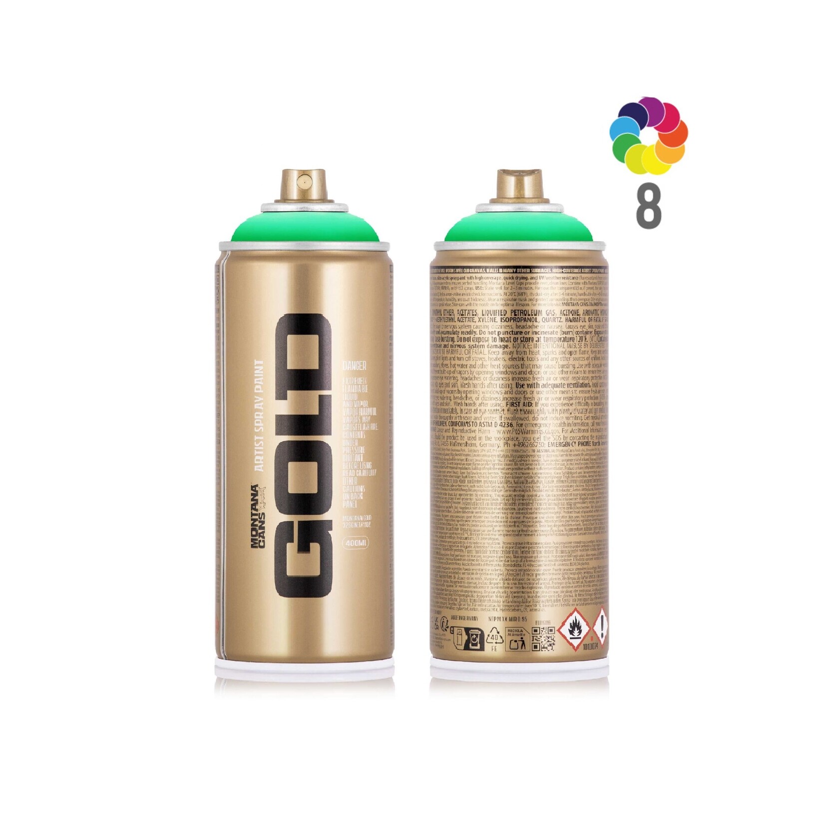 Montana GOLD Fluorescent Colors 400ml Sprühdose