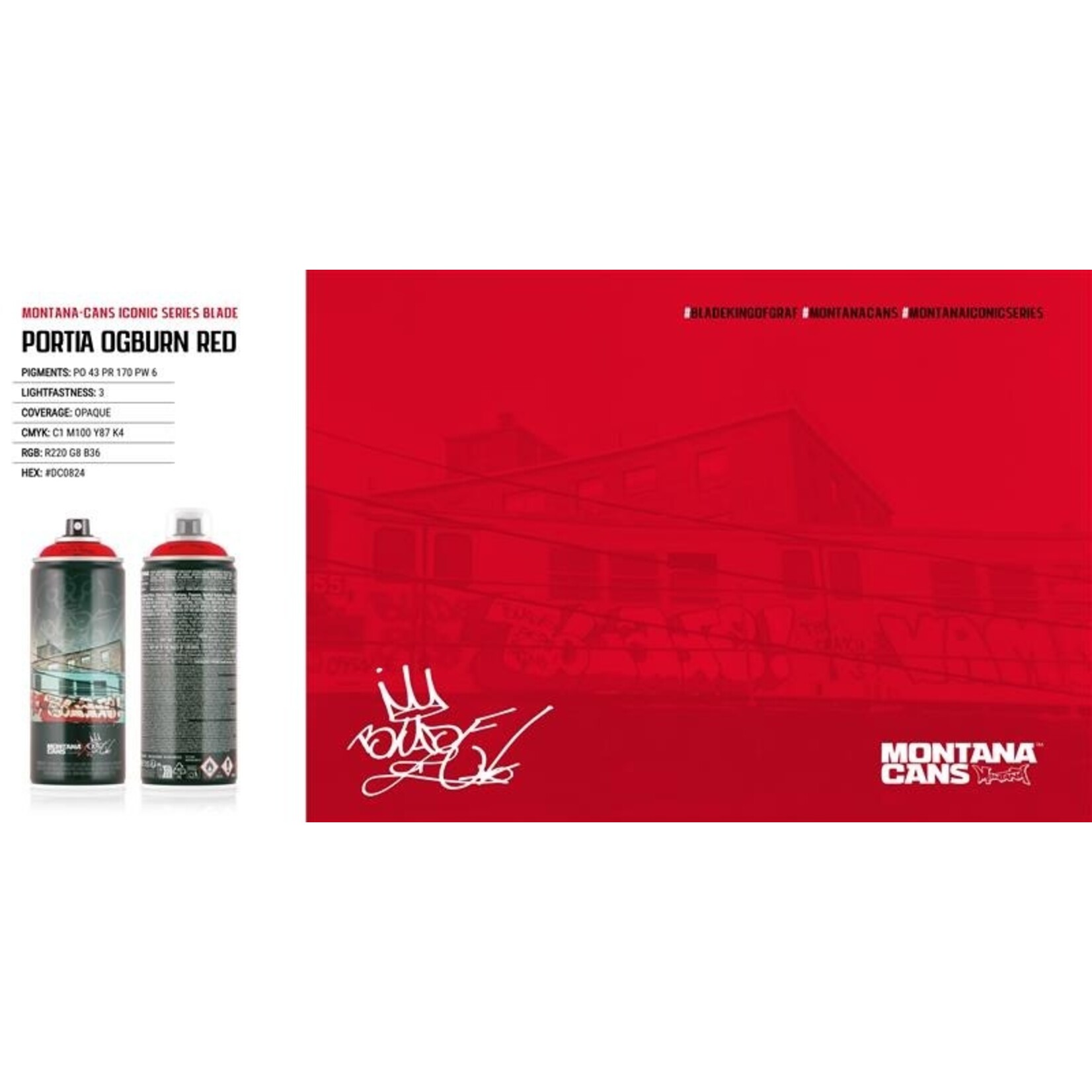 Montana Cans ICONIC SERIES BLADE