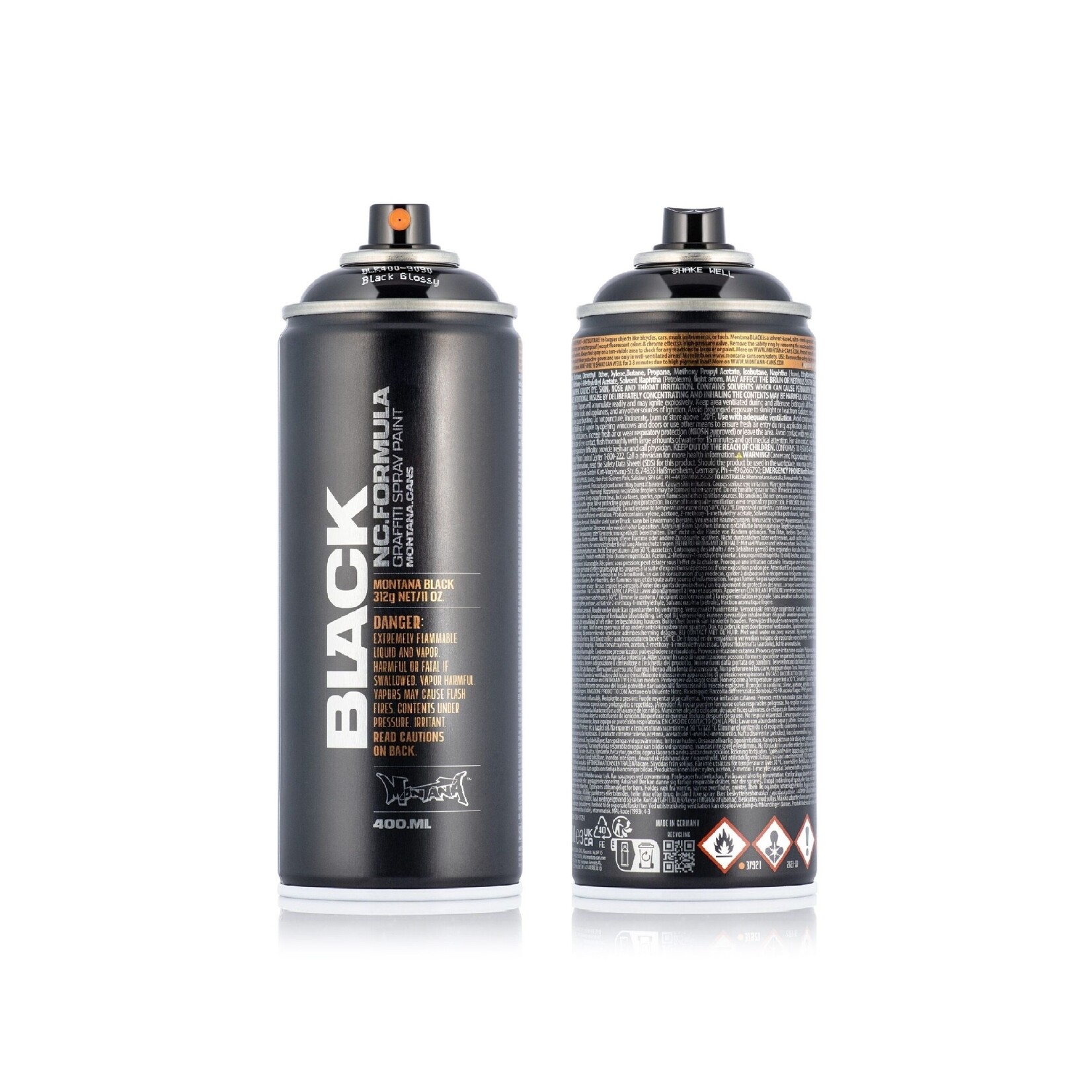 Montana CANS BLK 9090 Black Glossy