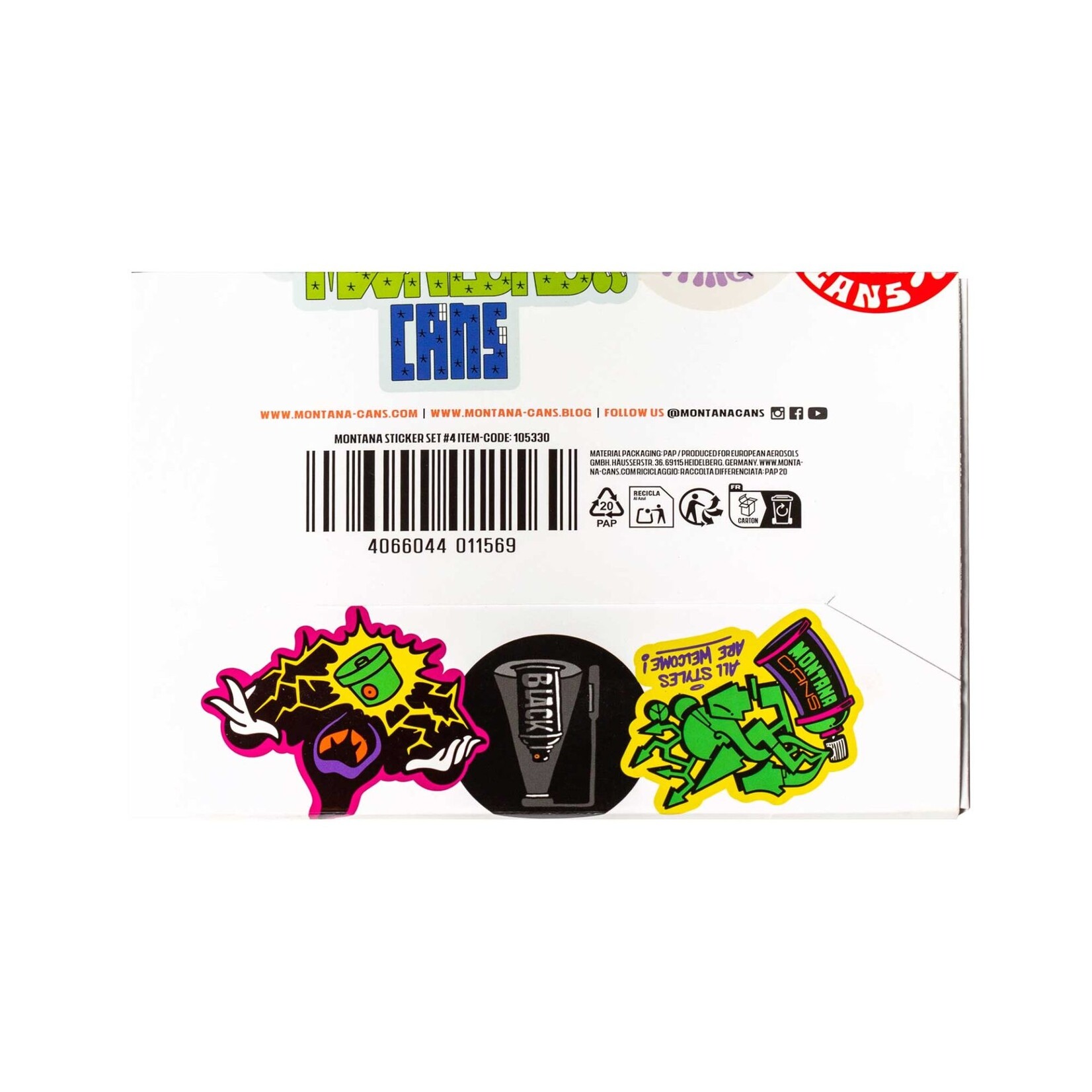 Montana Cans Sticker Set #4