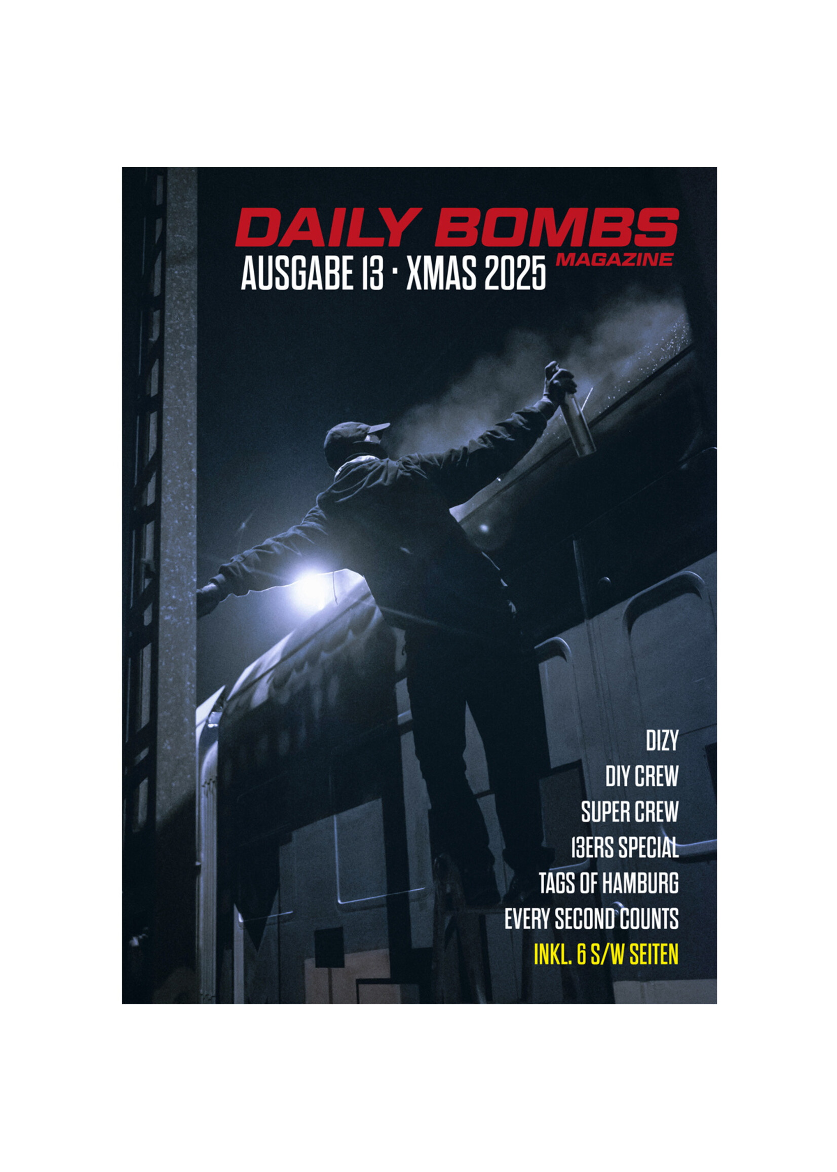 Daily Bombs Magazin #13 (Hamburg, 2025)