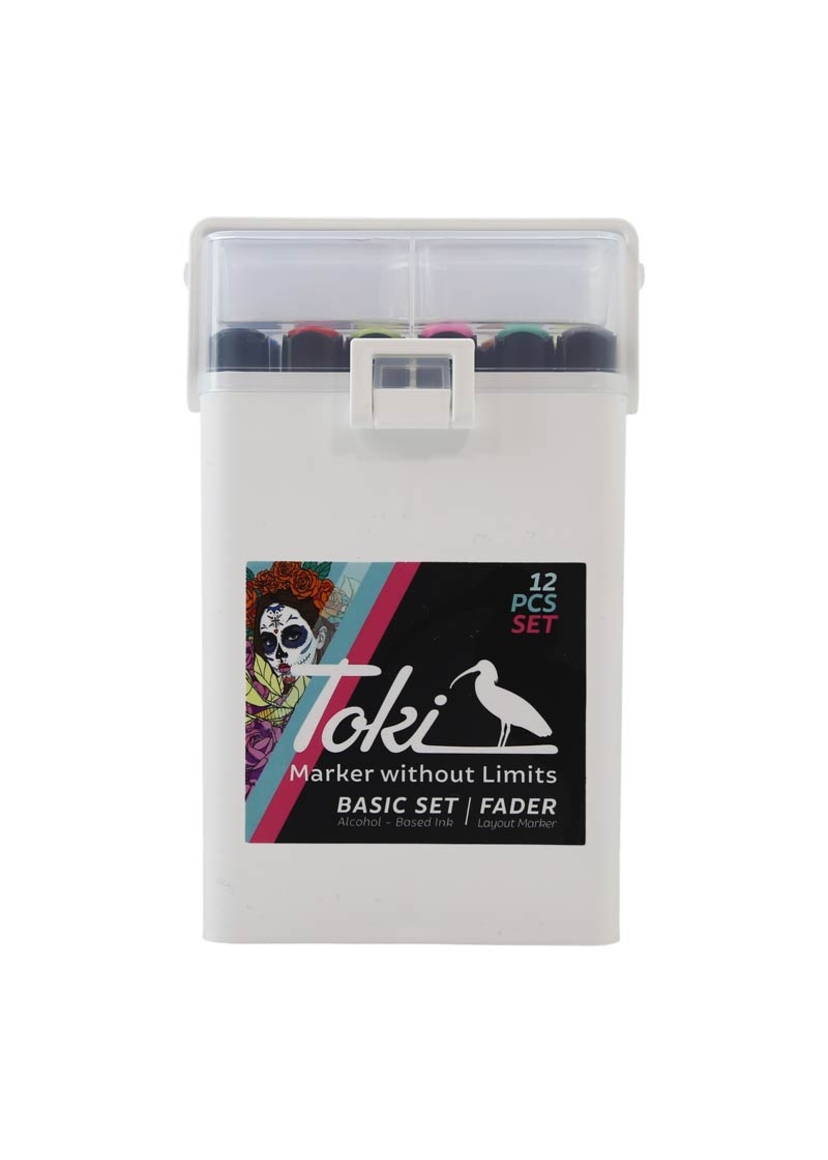 Toki Marker Fader 12er  Set  Basic