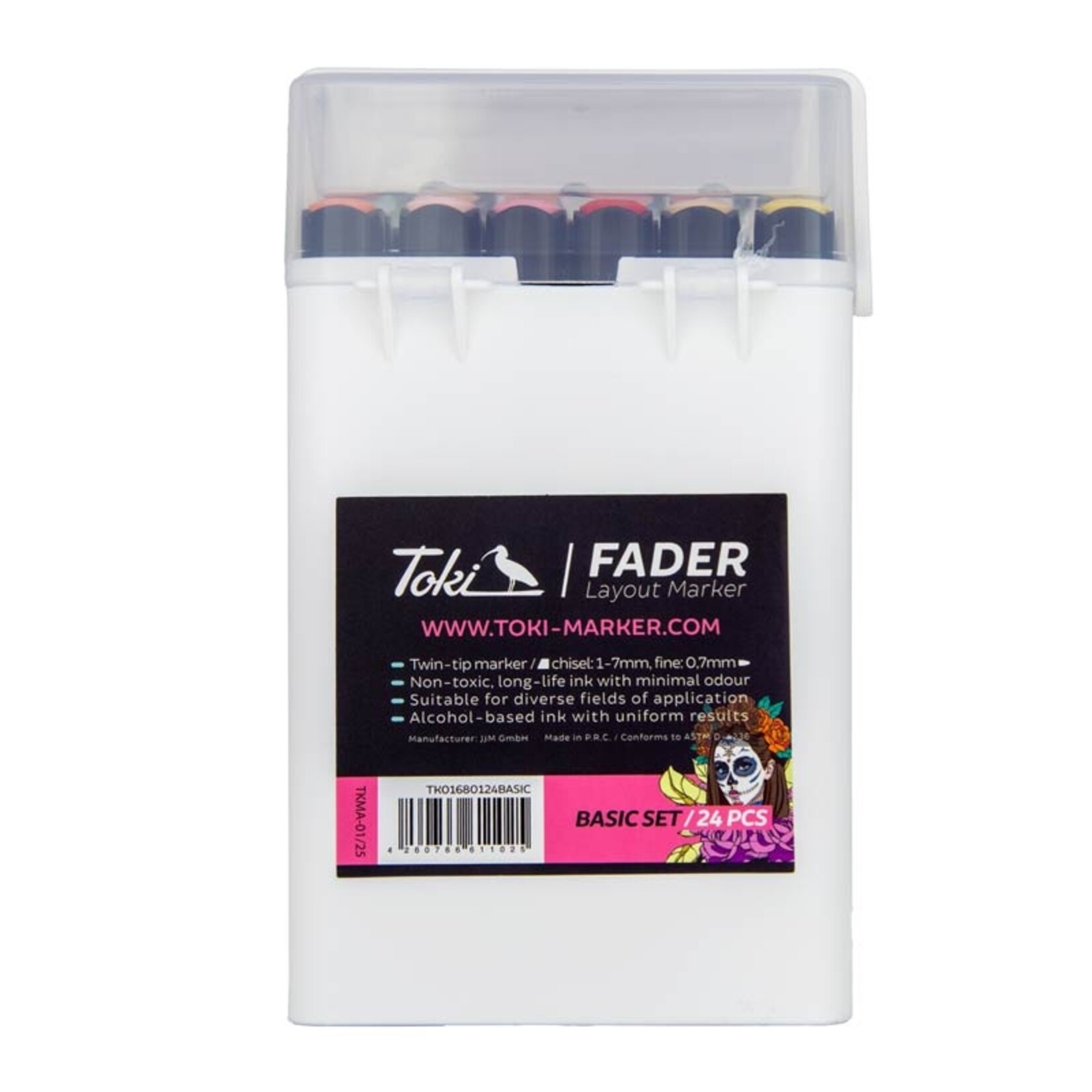 Toki Marker Toki Marker Fader 24er Set Basic