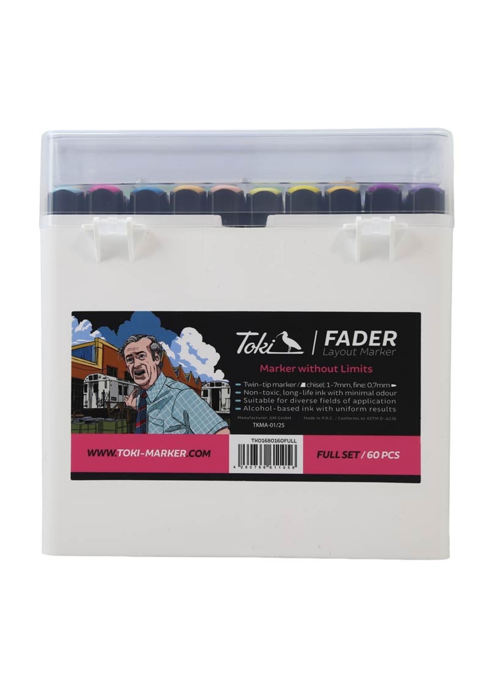 Toki Marker Fader 60er Set | Full