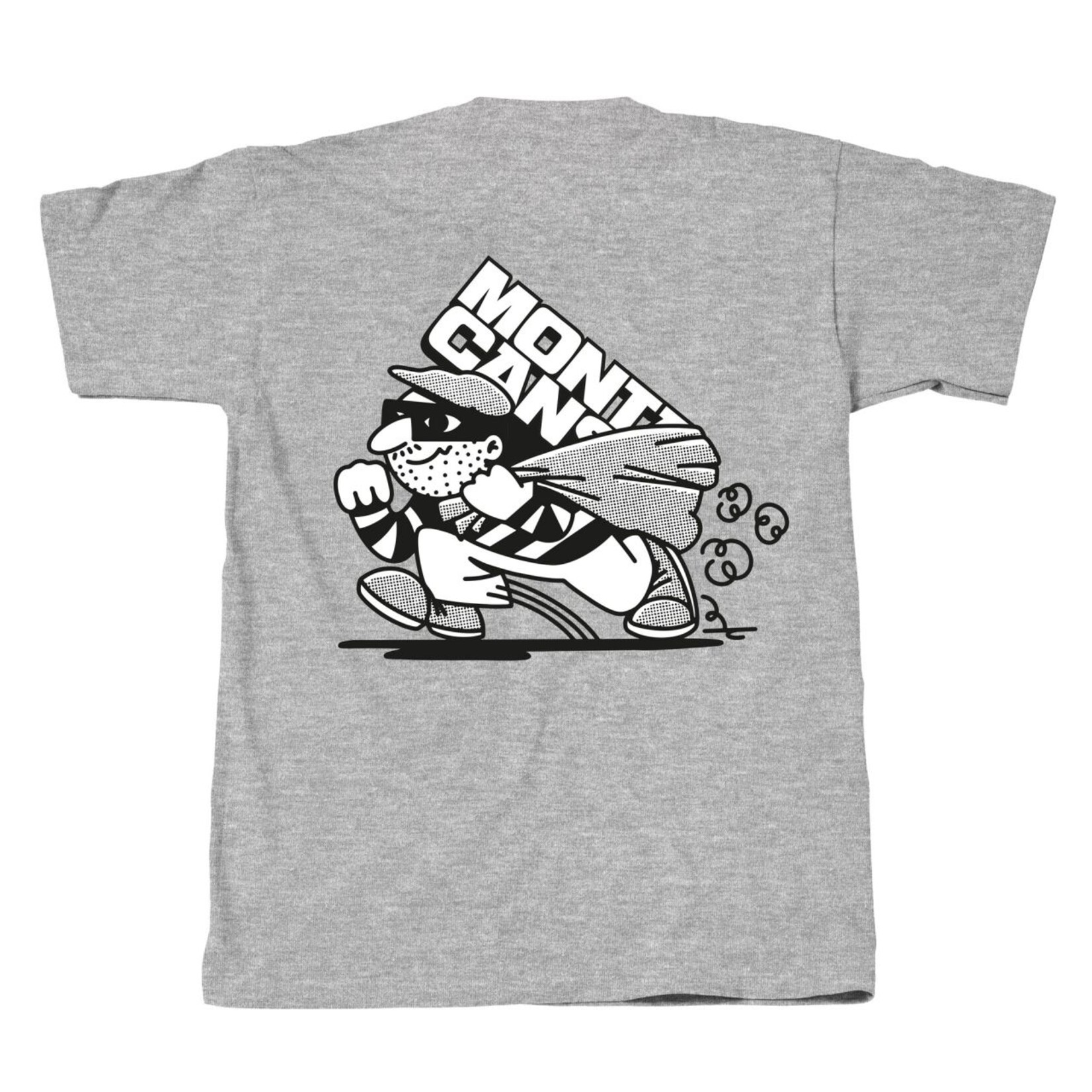 Montana Cans T-Shirt  - Burglar by 45RPM Grey