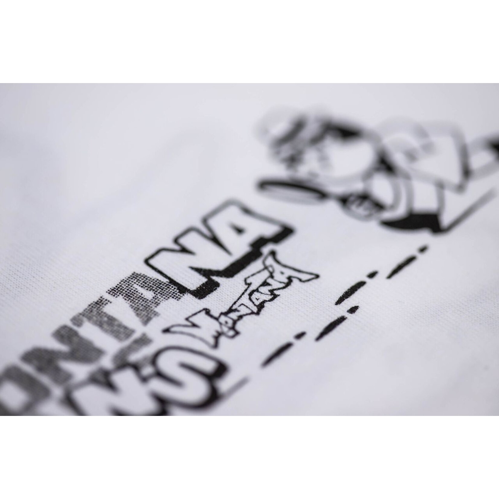 Montana Cans T-Shirt  - Burglar by 45RPM White