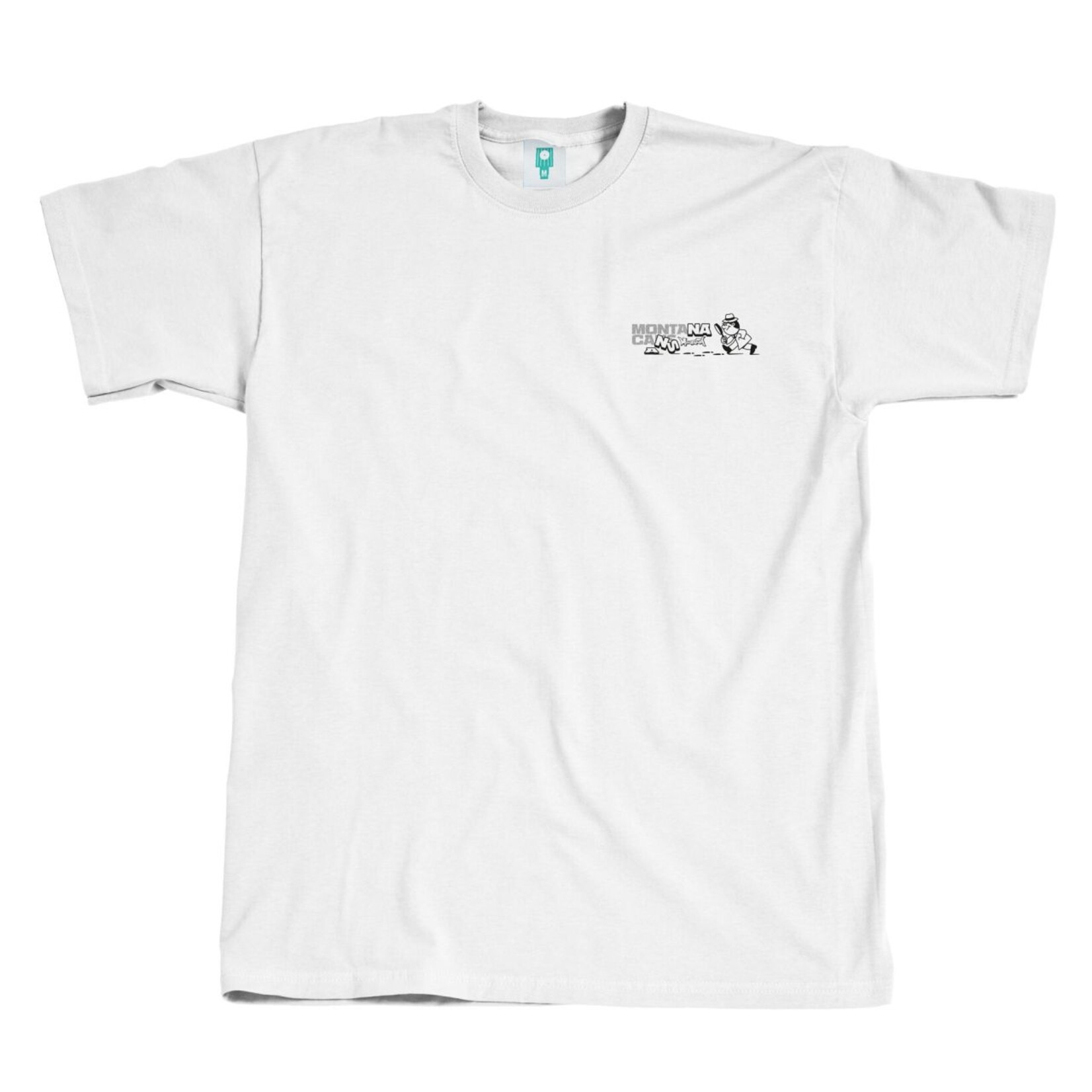 Montana Cans T-Shirt  - Burglar by 45RPM White