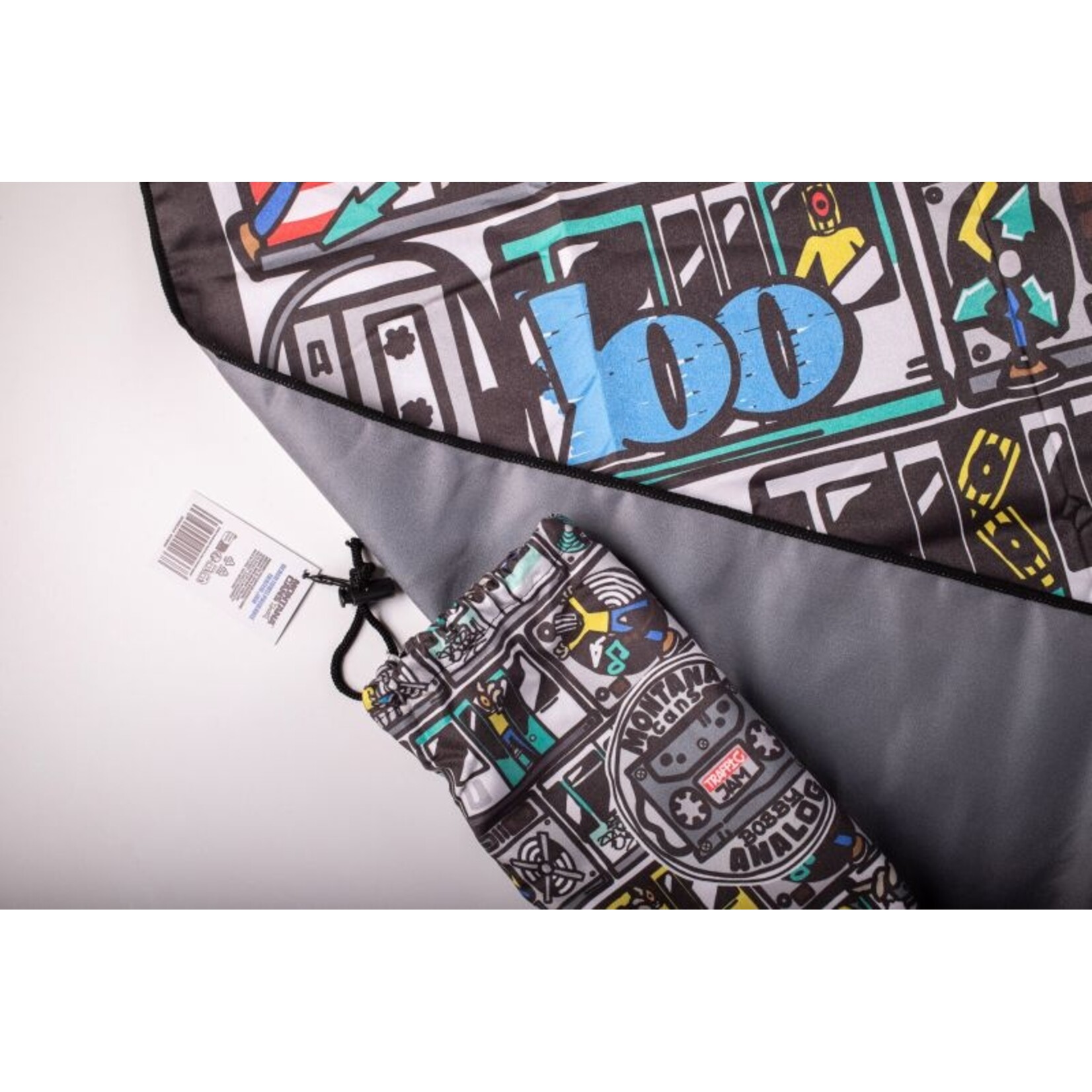 Montana Beach Towel – Traffic Jam by Bobby Analog