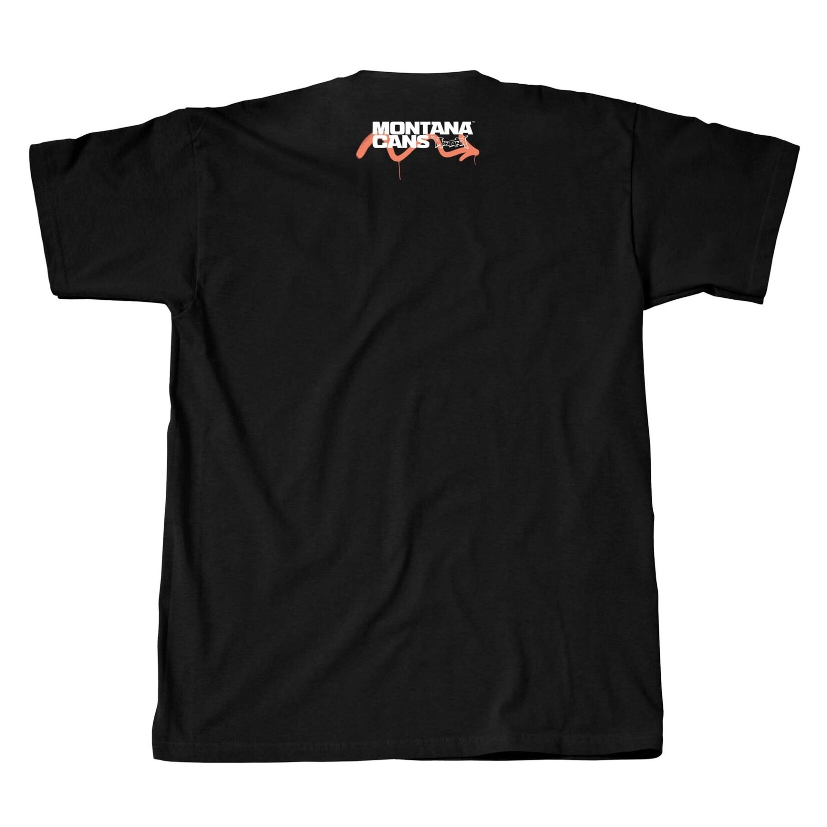 Montana Cans T-Shirt  - Graffiti is here to stay by Thierry Furger - Black