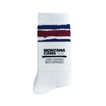 Montana Cans Socks Stripes White