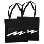 Montana Cans Cotton Bag - Logoline Monochrome Black