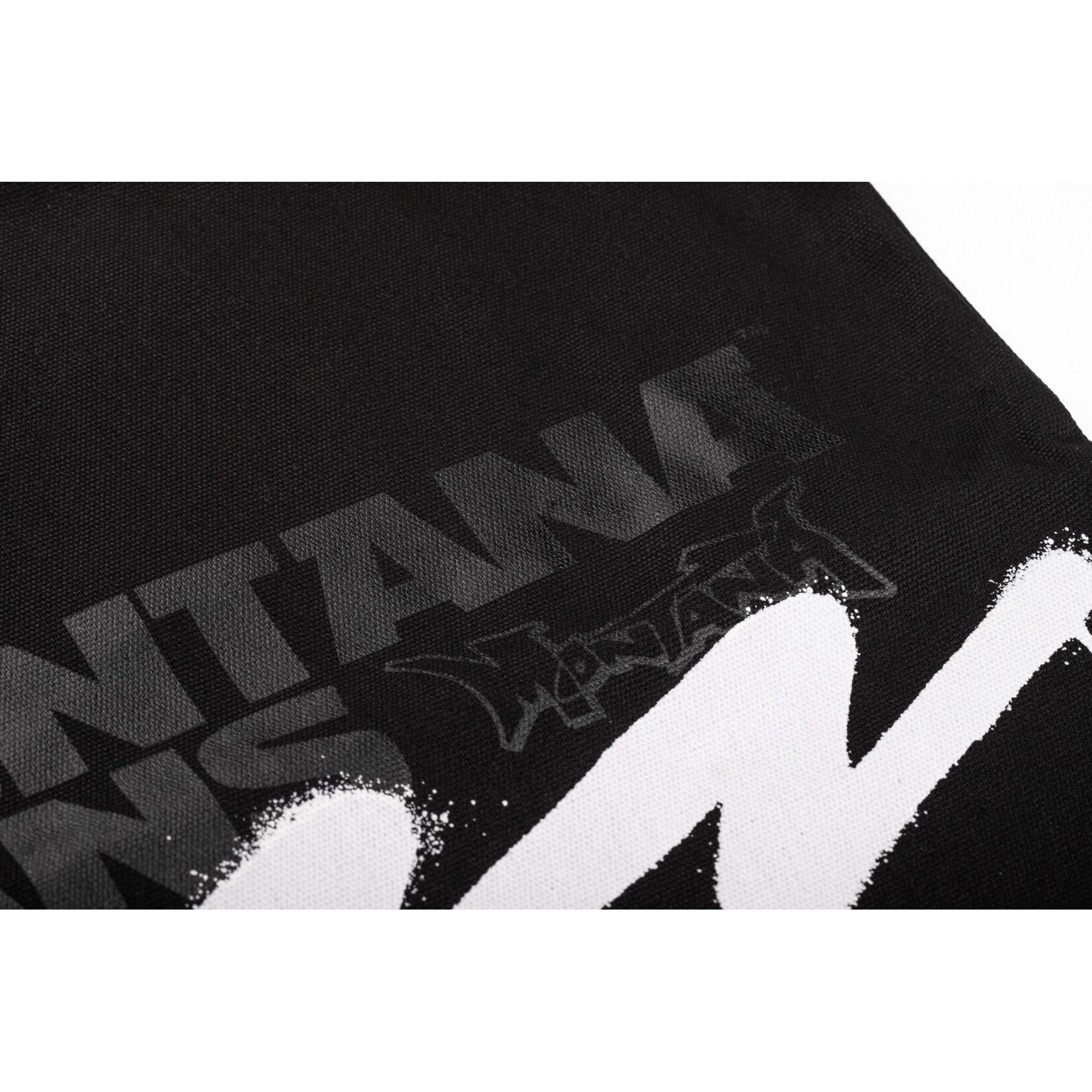 Montana Cans Cotton Bag - Logoline Monochrome Black