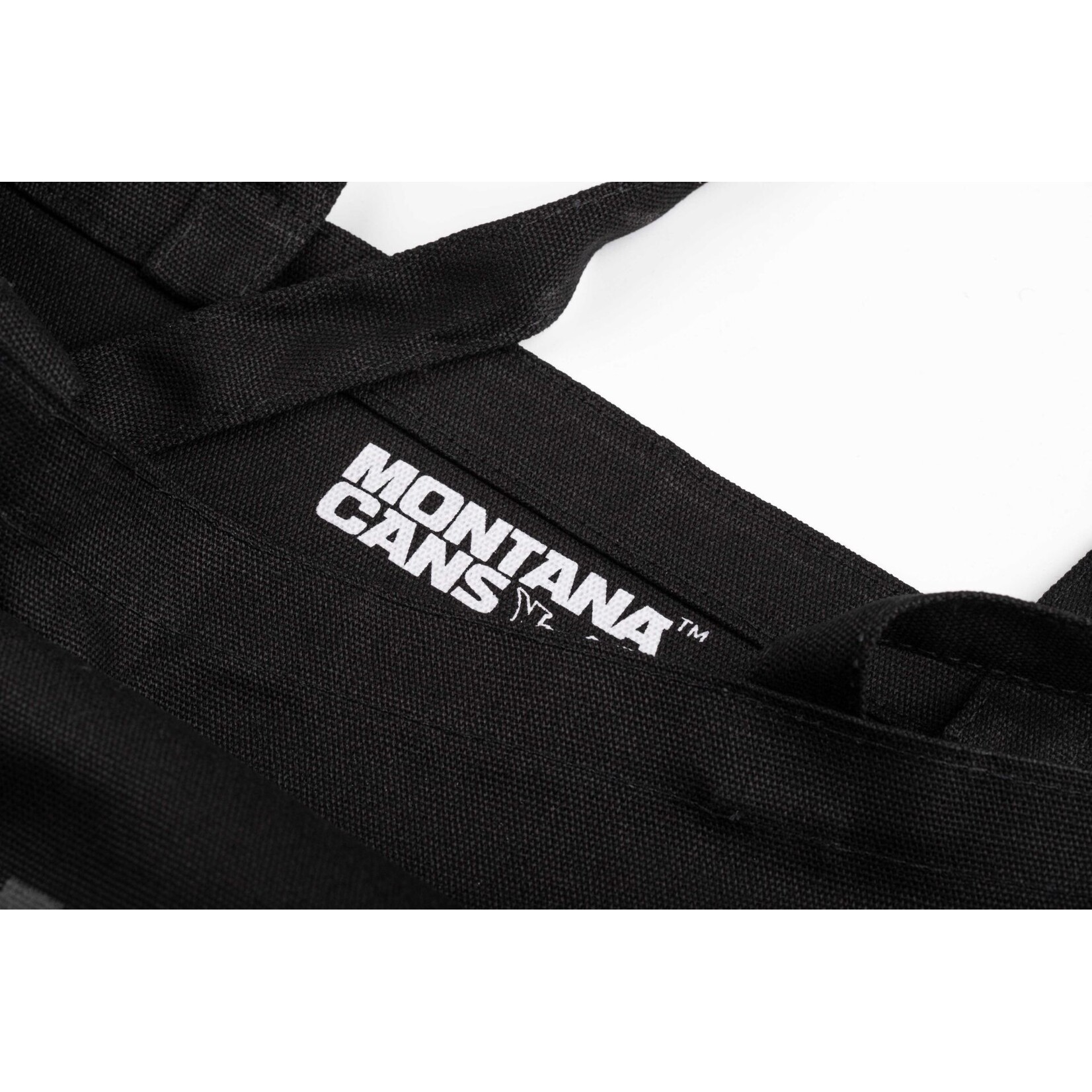 Montana Cans Cotton Bag - Logoline Monochrome Black