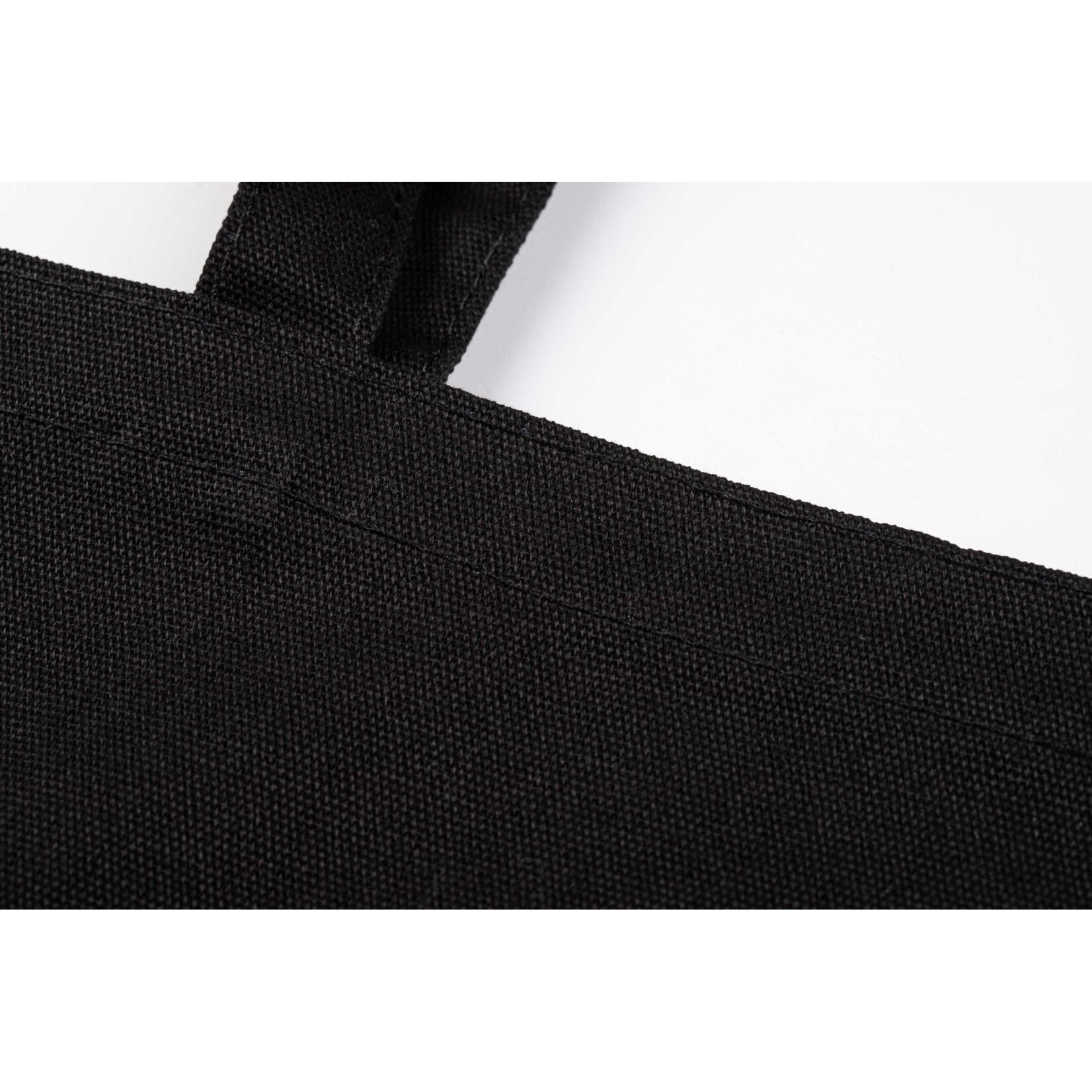 Montana Cans Cotton Bag - Logoline Monochrome Black