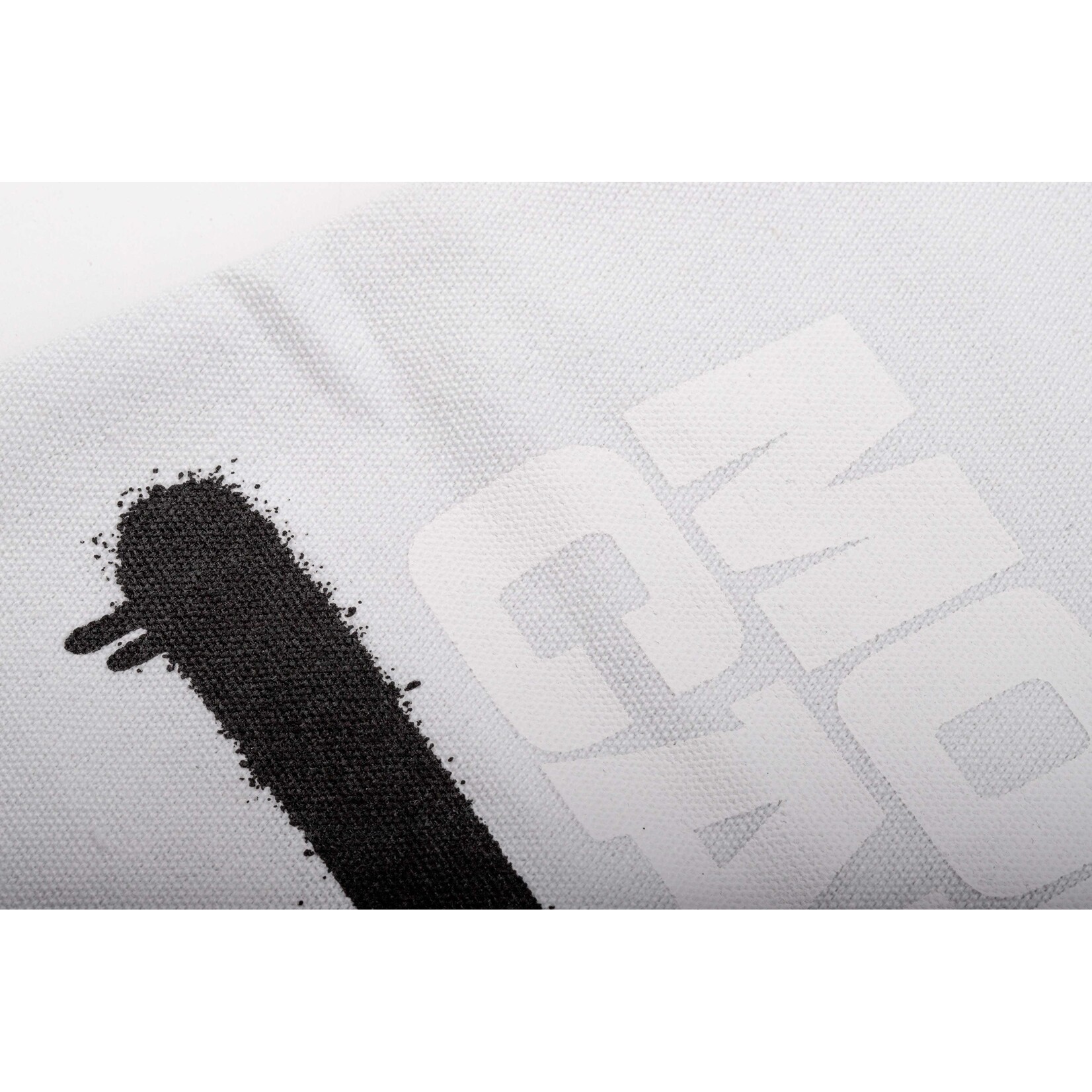 Montana Cans Cotton Bag - Logoline Monochrome White