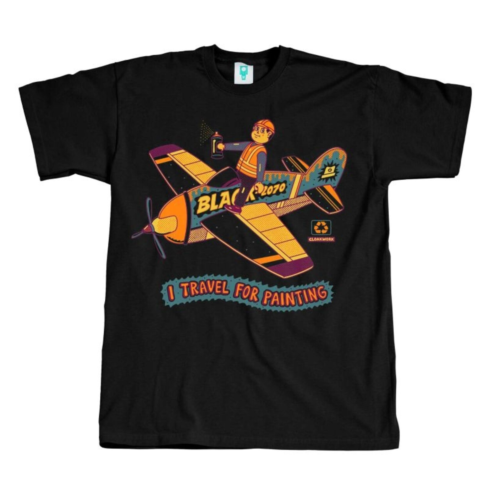 Montana Cans T-Shirt – "I Travel for Painting"