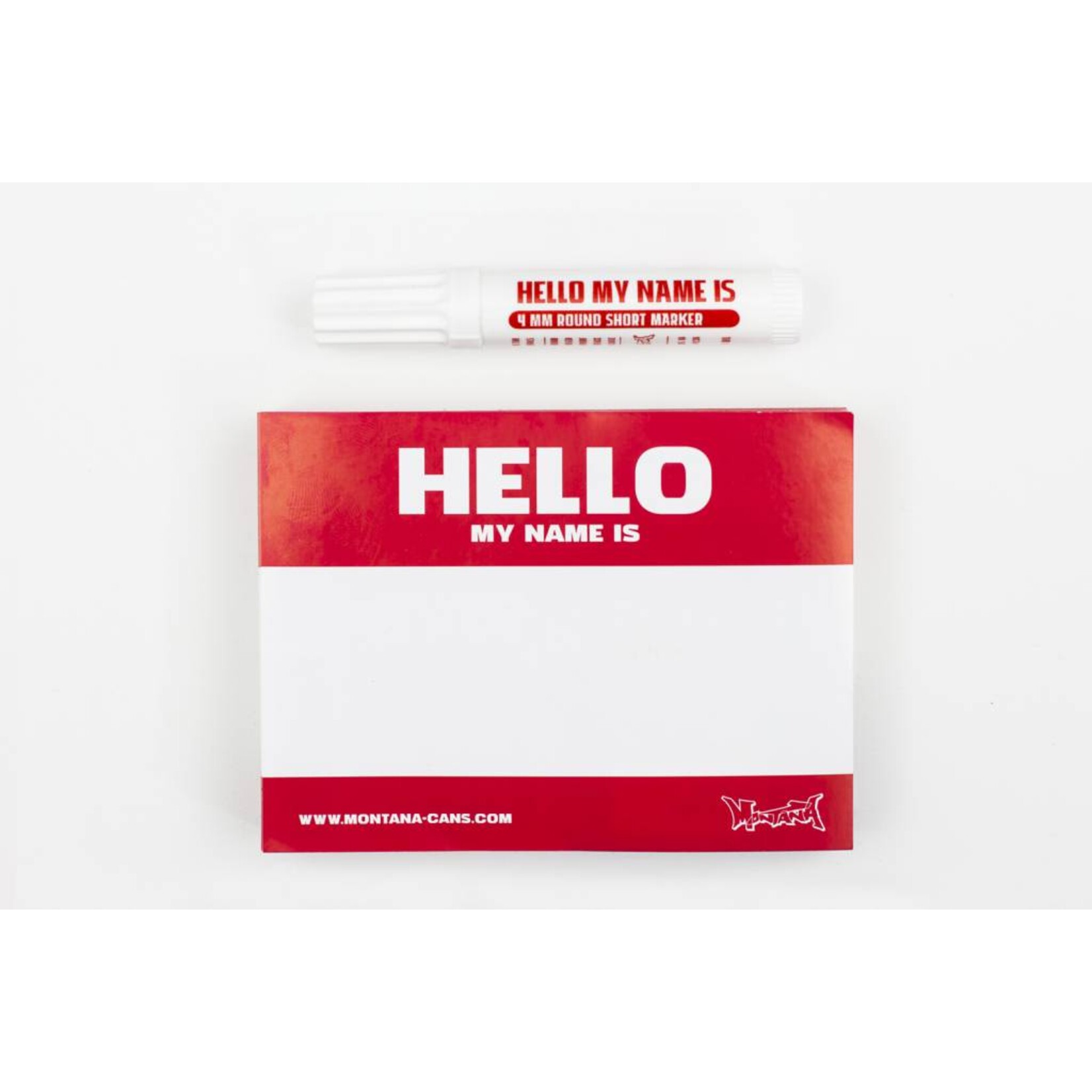 Montana HELLO MY NAME IS Sticker Pack