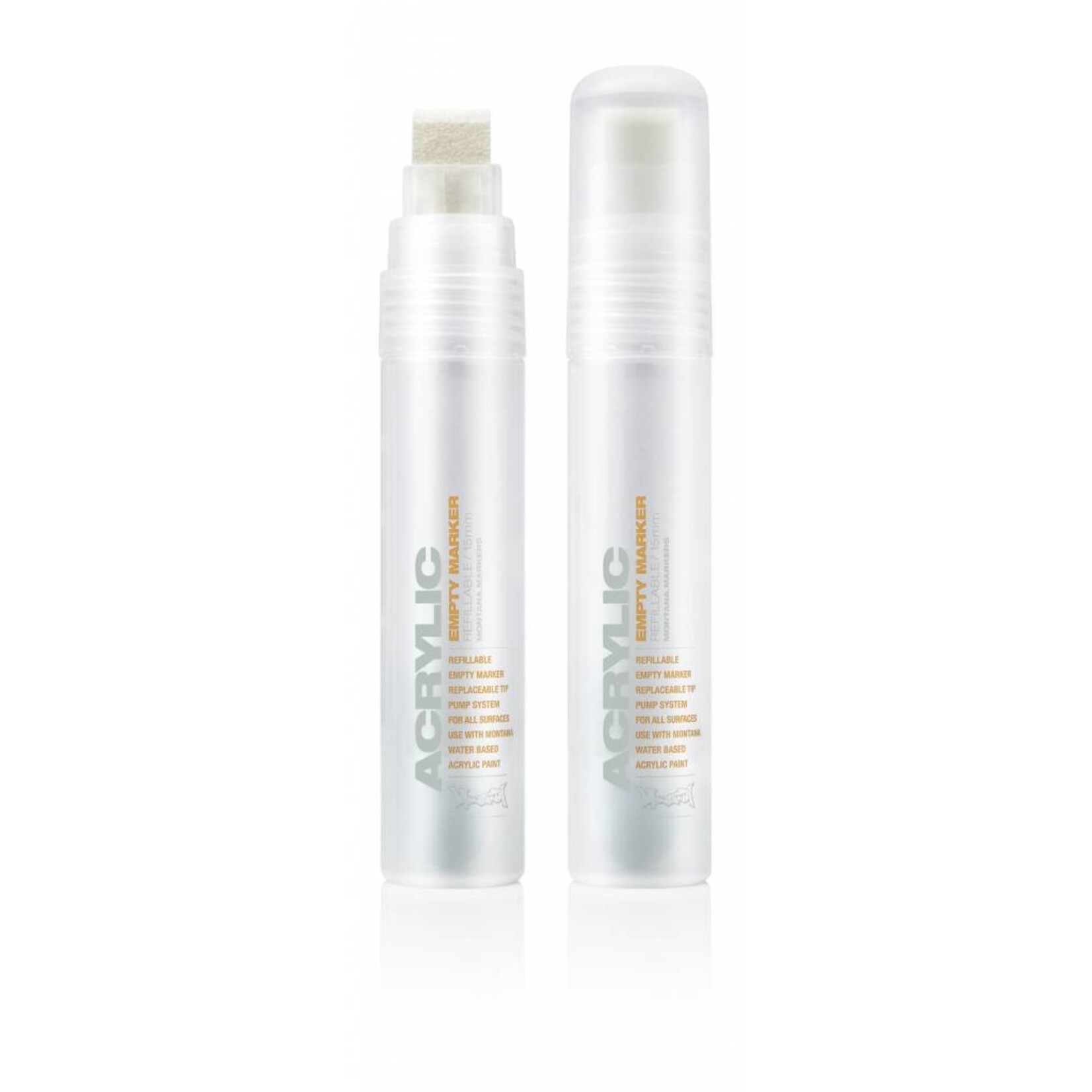 Montana ACRYLIC Empty Marker 15mm Standard