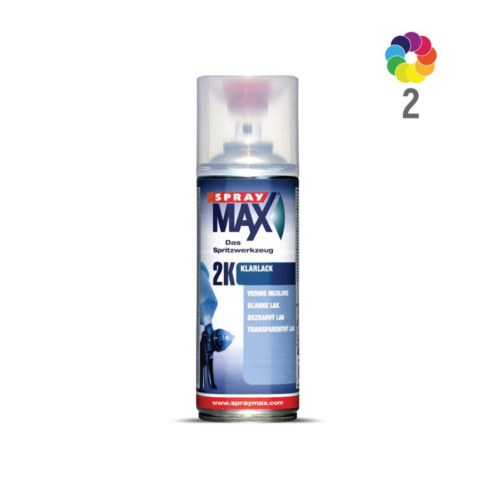 SprayMax 2K Klarlack 400ml Sprühdose