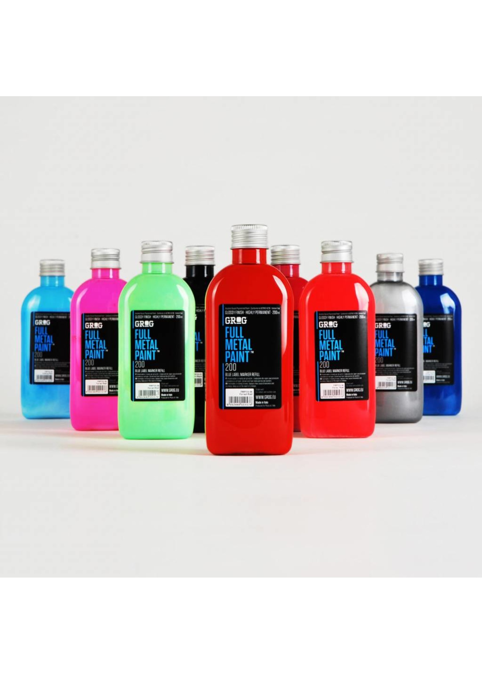 Grog FULL METAL PAINT 200ml Refill - Graffiti Shop Berlin