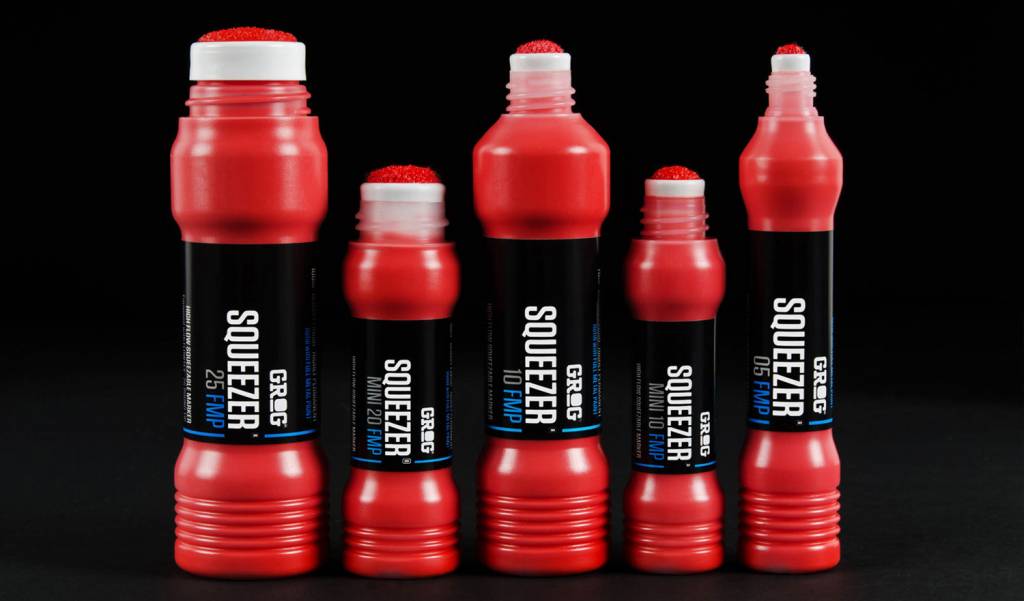 Grog SQUEEZER Mini 20mm Full Metal Paint Writers Corner Berlin your