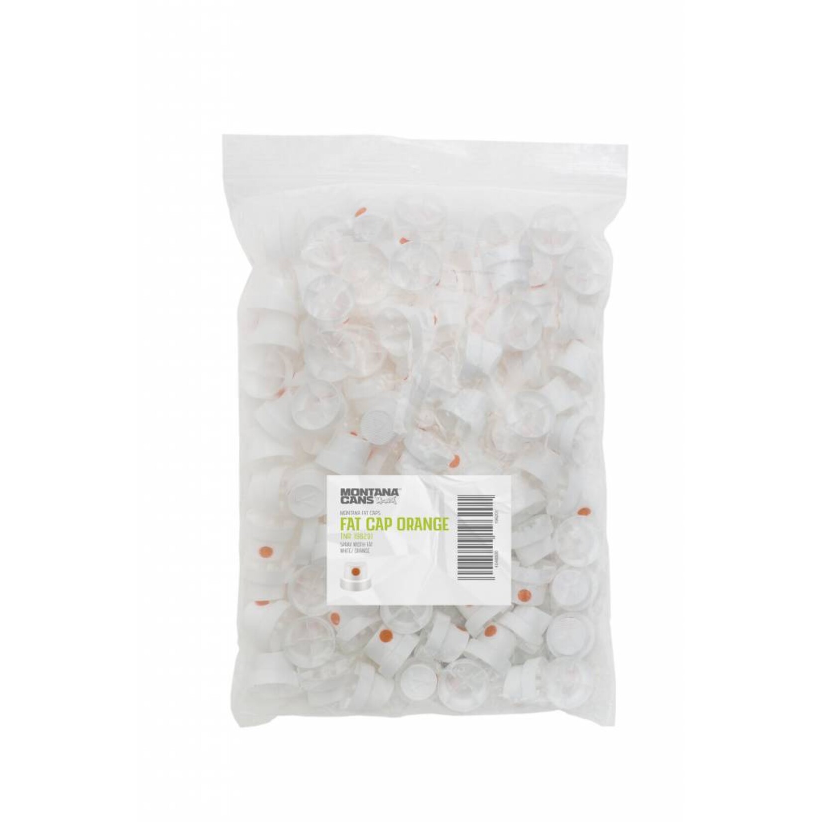 SILENT FAT CAP White/Orange