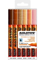 Molotow ONE4ALL 127HS Marker 6er Character-Set