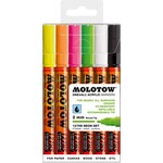 Molotow ONE4ALL 127HS Marker 6er Neon-Set
