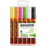 Molotow ONE4ALL 227HS Marker 6er Neon-Set