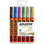Molotow ONE4ALL 227HS Marker 6er Metallic-Set