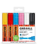 Molotow ONE4ALL 327HS Marker 6er Basic-Set 1