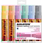 Molotow ONE4ALL 627HS Marker 6er Pastel-Set