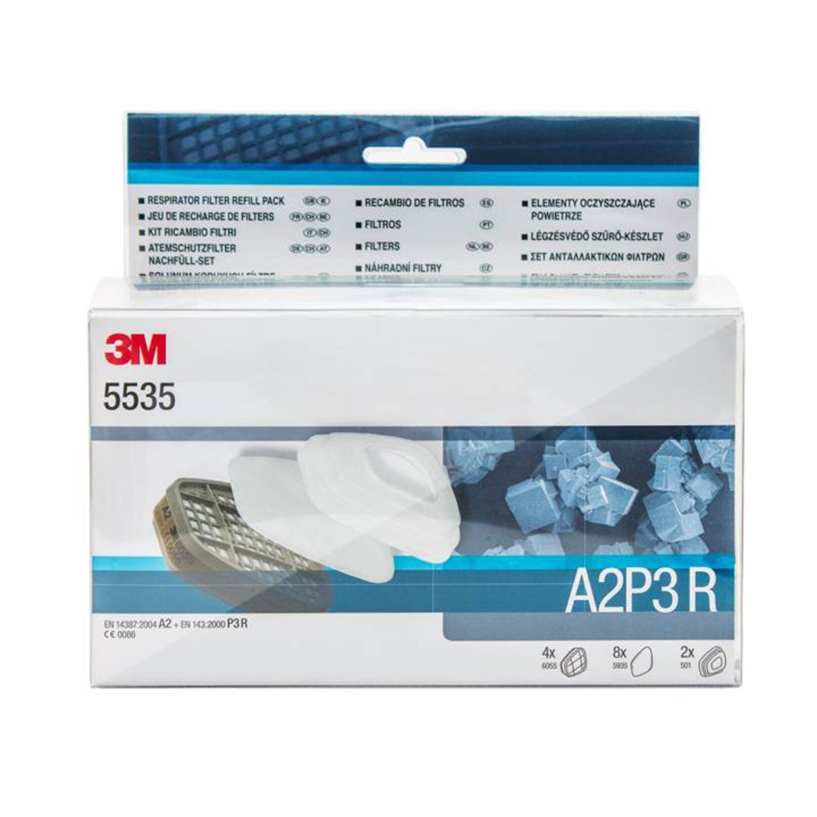 3M 5535 FILTER SET A2P3 R Filtersatz