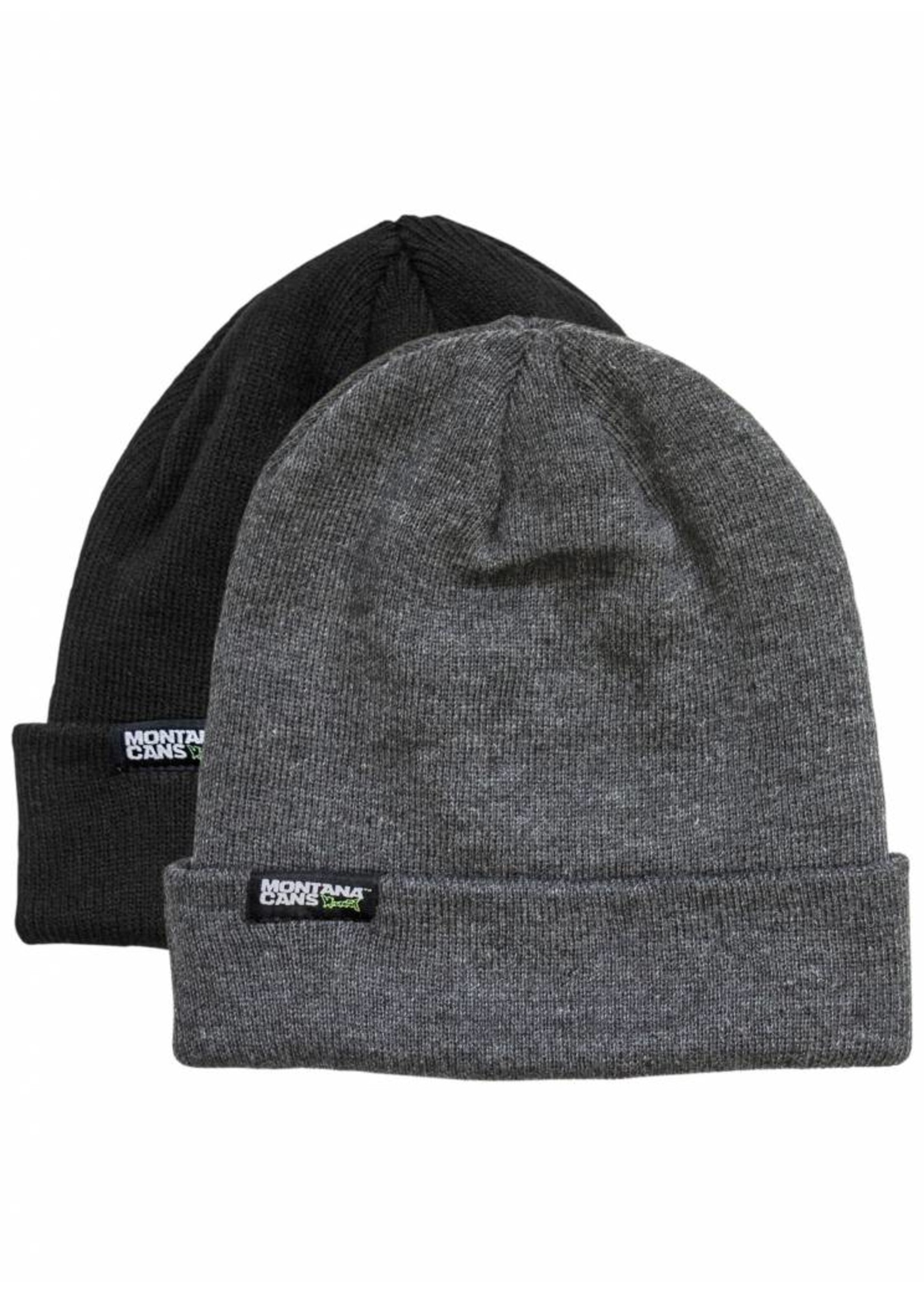 Montana BEANIES Black/Grey