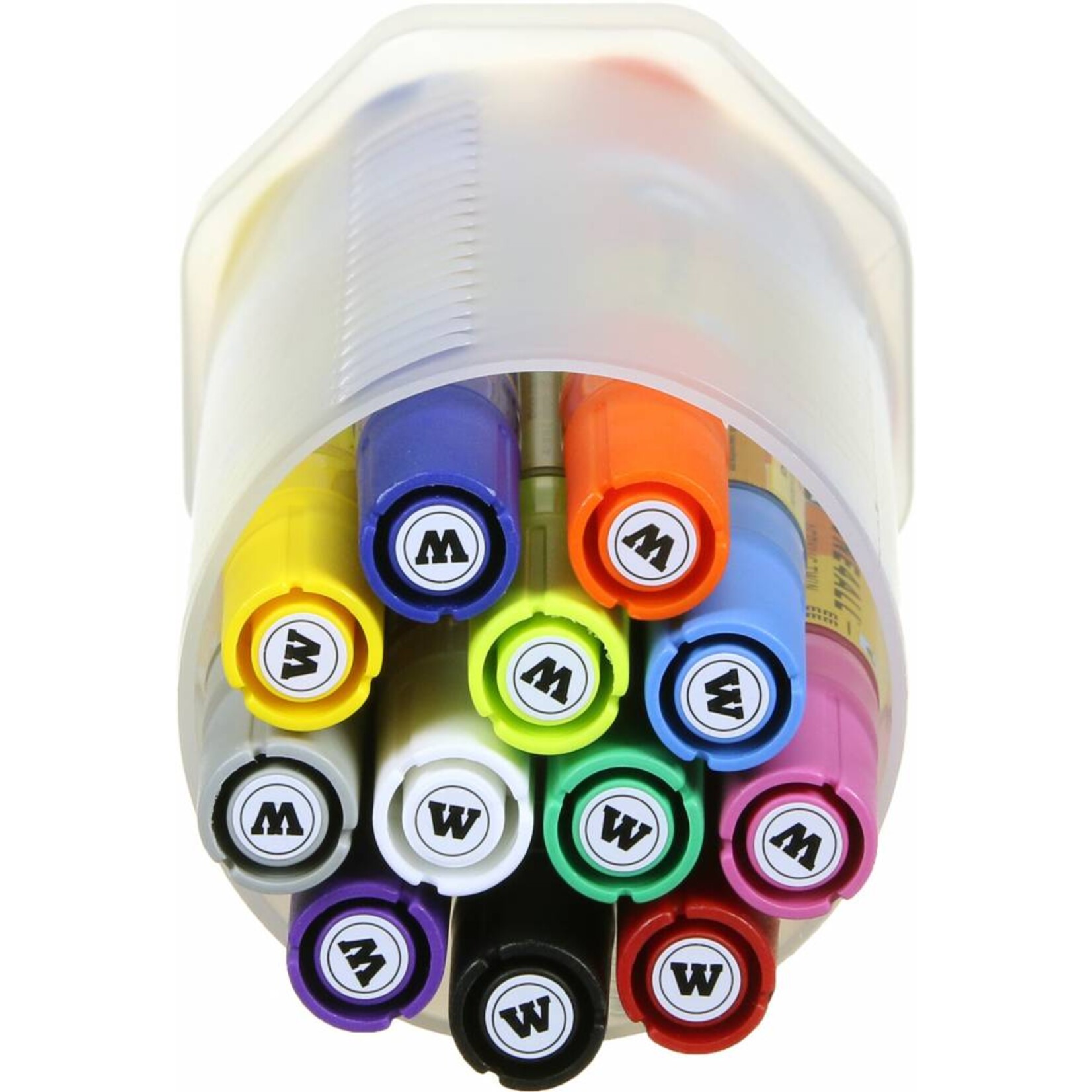 Molotow ONE4ALL Acrylic Twin 1,5/4mm Basic 12er Main-Set 1