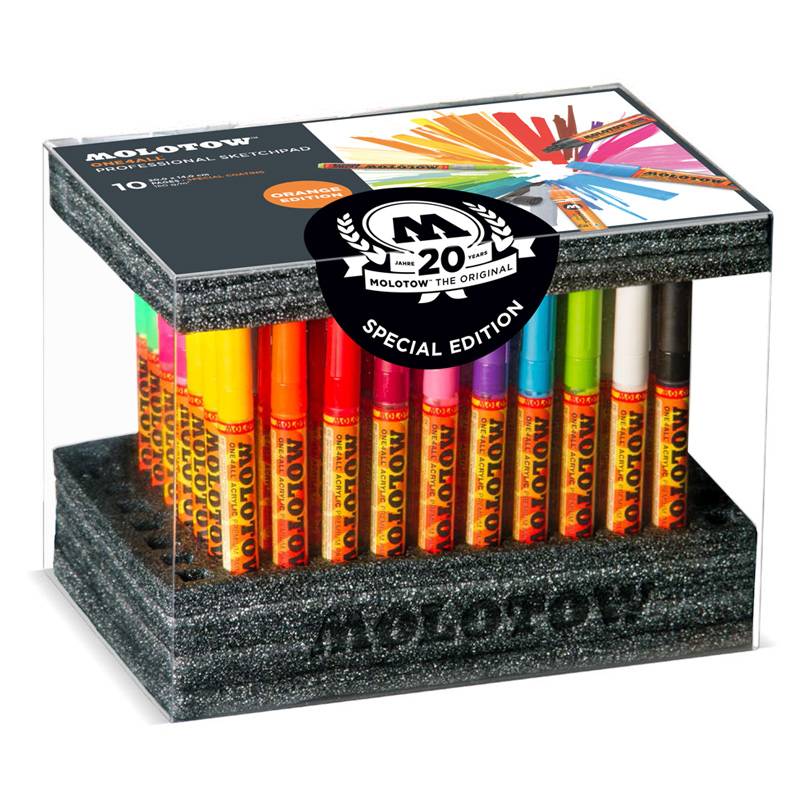 MOLOTOW ONE4ALL 127HS Marker Display Set Complete