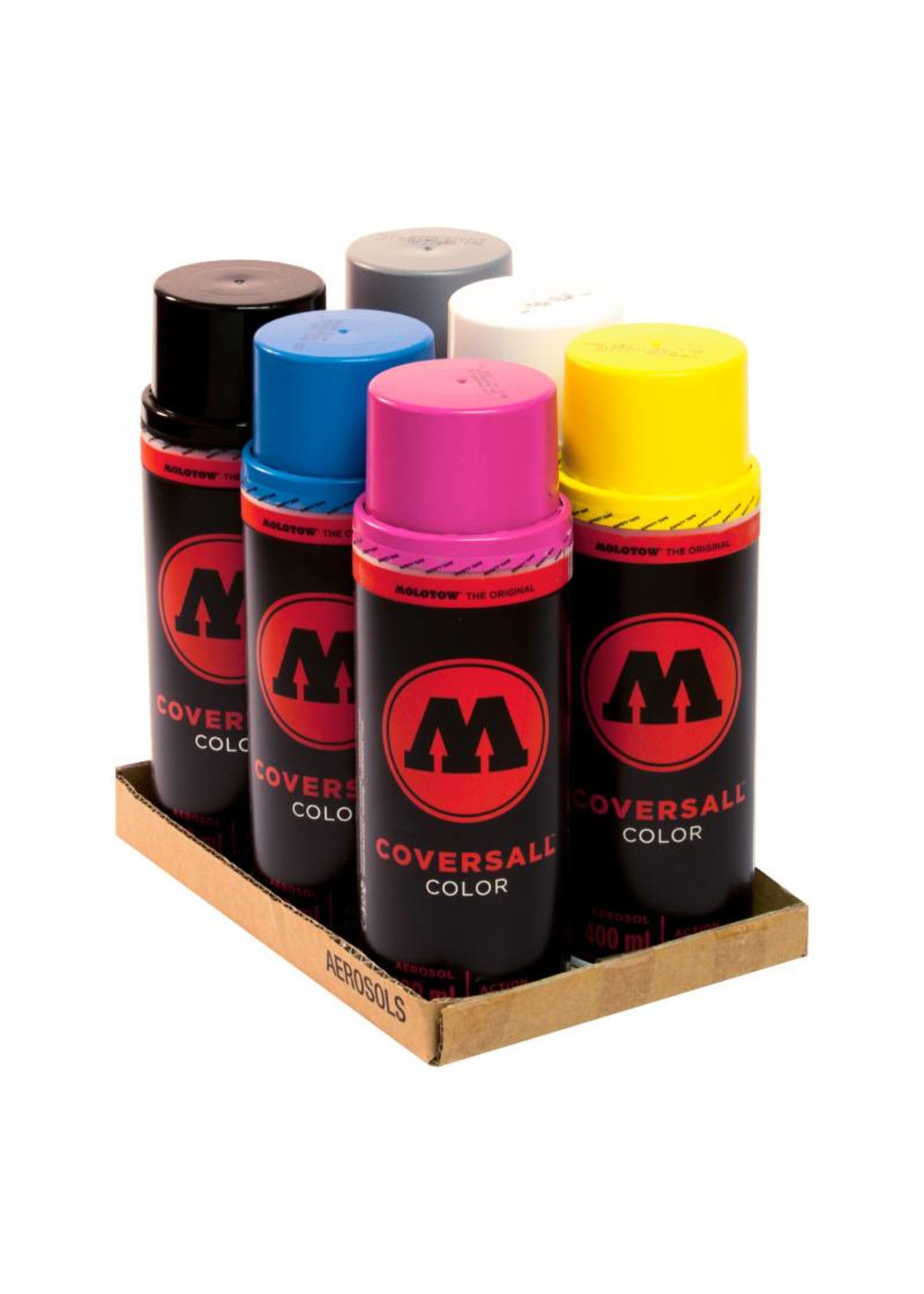 Molotow COVERSALL Color Pack "FORK CMYK-Edition"