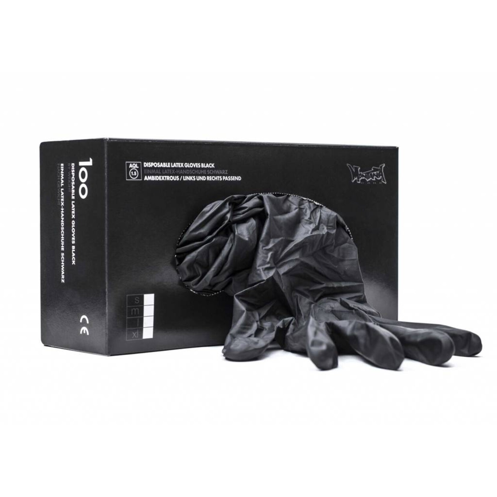 Montana LATEX GLOVES black